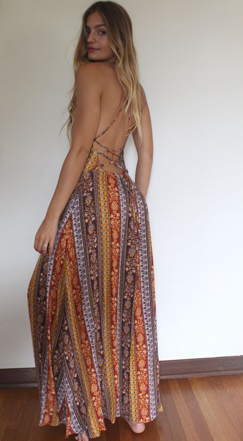 Long sundress outfit