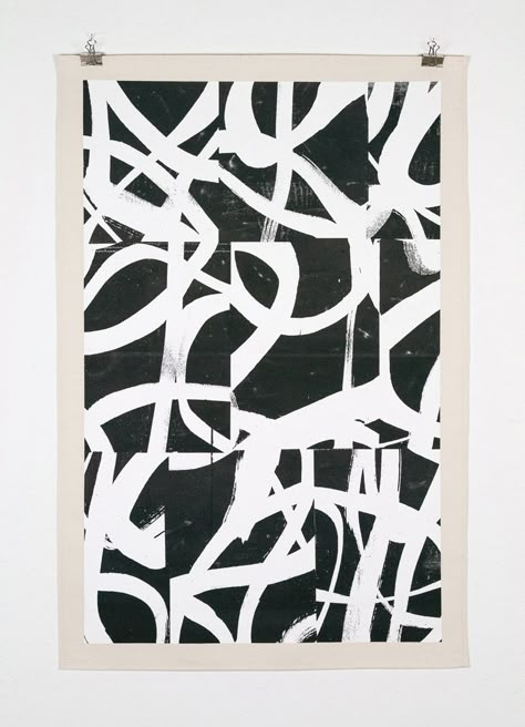 심플한 그림, Print On Fabric, Abstract Art Inspiration, Black And White Painting, Black White Art, Mark Making, Art Abstrait, Art Collage, White Art