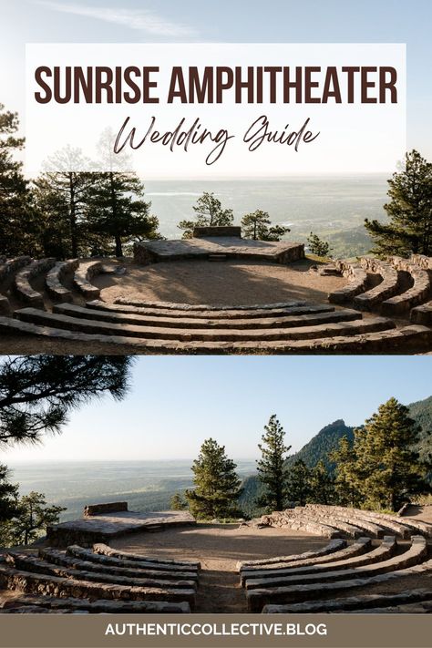 Sunrise Amphitheater Wedding Venue in Boulder Colorado Outdoor Amphitheater Wedding, Sunrise Amphitheater Boulder Wedding, Sunrise Amphitheater Wedding, Wedding Amphitheater, Amphitheater Wedding, Colorado Fall Wedding, Boulder Wedding, Sunrise Wedding, Colorado Fall