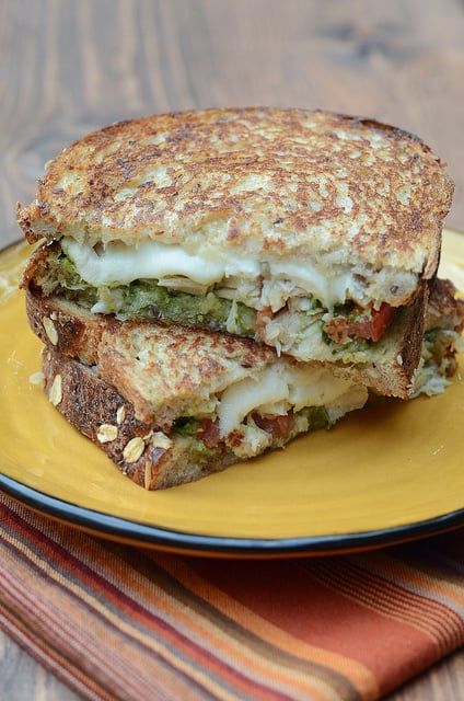 Turkey Cheese Sandwich, Pesto Grilled Cheese, Turkey Pesto, Turkey Sandwiches Recipes, Grill Sandwich, Pesto Sandwich, Cheese Sandwich Recipes, Turkey Sandwich, Grilled Cheese Sandwiches