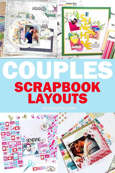 Creative Scrapbook Ideas for Couples: Preserving Love and Memories Together Scrapbook For Husband Ideas, Scrapbook Ideas For Fiance, Scrapbook Titles For Couples, Scrapbook Page Ideas For Girlfriend, Couples Scrapbook Pages, First Anniversary Scrapbook Ideas, Wedding Anniversary Scrapbook Ideas, Scrapbook Ideas Couple, Couple Album Ideas