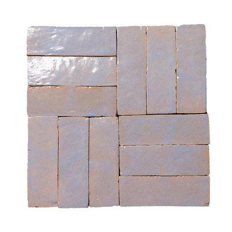 This is our collection of Zellige, gorgeous traditional tiles handcrafted in Morocco by skilled artisans. Dress up any floor or wall with these glossy clay tiles. The handcrafted touch of artisan skill will create variations in color, size, and design. Moroccan Zellige, Terracotta Tile, Moroccan Wall, Traditional Tile, Zellige Tile, Moroccan Mosaic, Tile Saw, Clay Tiles, Accent Tile