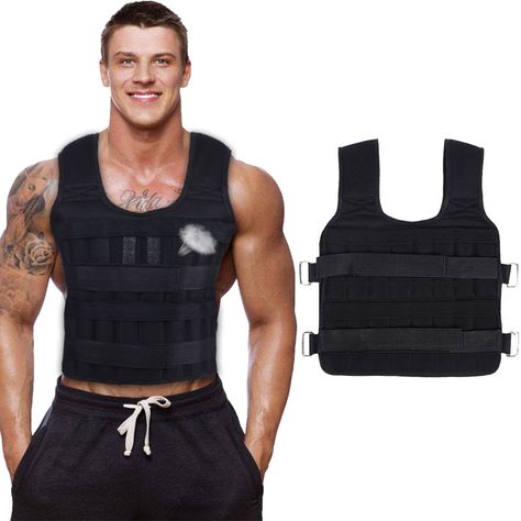 Sand Clothes, Weight Vest, Weighted Vest, Urban Clothing, Weight Training Workouts, Resistance Workout, Running Vest, Men's Outfits, Upper Body Strength