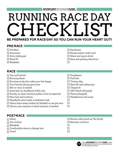 THE ULTIMATE CHECKLIST (running is cheap?!) + Dinner w/My Family (it has been way too long). Half Marathon Pace Chart, Marathon Training Plan Beginner, Marathon Prep, Marathon Inspiration, Day Checklist, Marathon Tips, Half Marathon Training Plan, Running Plan, Marathon Training Plan