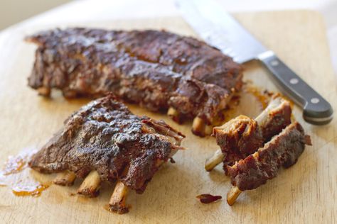 Ribs In Air Fryer, Ribs Dry Rub, Slow Cooker Baby Back Ribs, Baked Ribs, Slow Cooker Bbq, Smoked Ribs, Back Ribs, Baked Garlic, Slow Cooked Meals