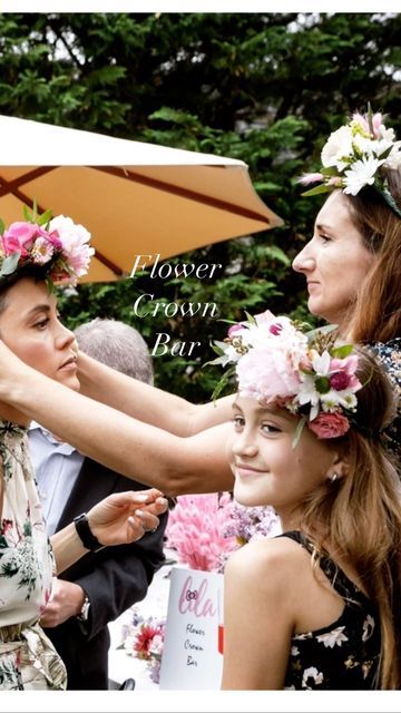 Flower Crown Workshop, Making Flower Crowns, Flower Crown Bar, Crown Baby Shower, Baby Flower Crown, Romantic Surprise, Event Floral Design, Open Houses, Wreath Making