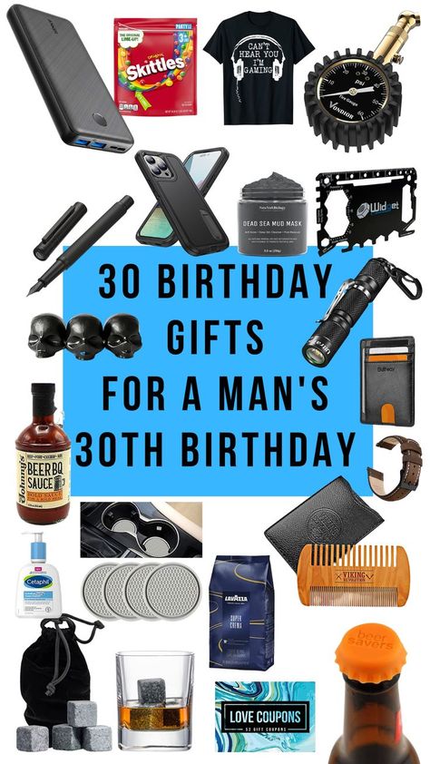 30-birthday-gifts-for-a-30th-birthday 30th Birthday For Husband, 30 Gifts For 30th Birthday, Man 30th Birthday Ideas, Gifts For 30th Birthday, Dirty 30 Gifts, 30th Birthday Gifts For Best Friend, Birthday For Husband, 30 Birthday Gifts, Birthday Gift Guide