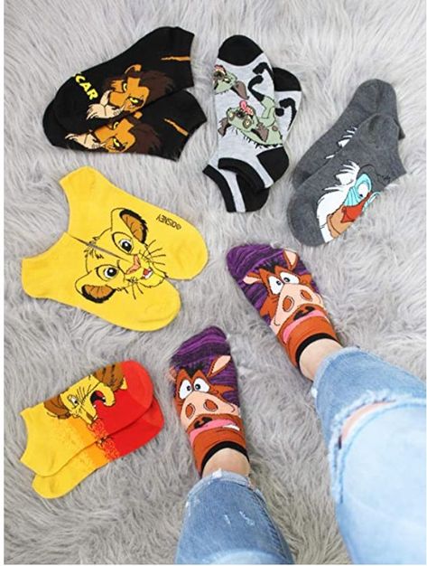 King Shoes, Teen Socks, Disney Socks, Lion King Movie, Sock Set, Disney The Lion King, Cute Nike Outfits, Unique Socks, Pbs Kids