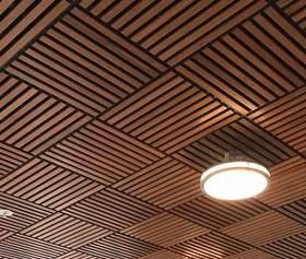 Wood Ceiling Panels, Double Height Living Room, Wooden Ceiling Design, Gate Wall Design, Armstrong Ceiling, Pvc Ceiling Design, Door Design Photos, Timber Ceiling, Pop False Ceiling Design