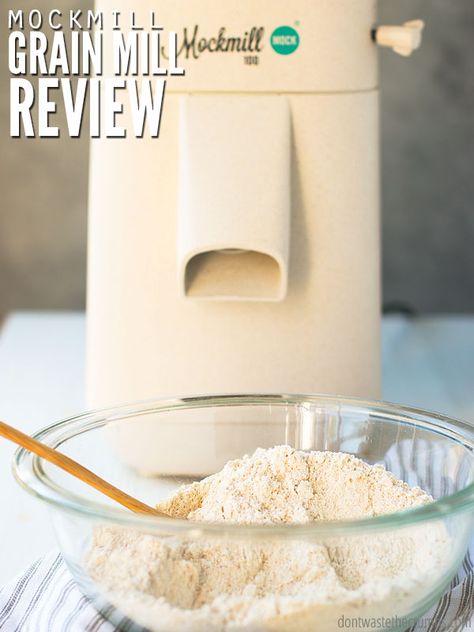 Honest Review of the Mockmill Grain Mill | Don't Waste the Crumbs Mockmill Recipes, Slow Cooker Vegetarian Curry, Slow Cooker Vegetable Curry, Thai Vegetable Curry, Cooked Pineapple, Easy Sourdough Bread Recipe, Best Homemade Bread Recipe, Homemade Beans, Creamy Mushroom Pasta