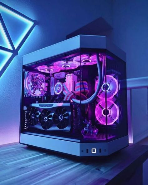 Best Gaming Pc, Build A Pc, Gaming Pc Build, Computer Build, Pc Gaming Setup, Custom Computer, Video Game Room Design, Custom Pc, Gaming Pcs