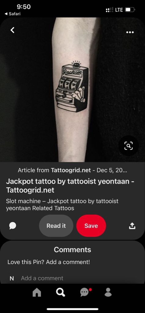 Jackpot Tattoo, Slot Machine Tattoo, Jackpot Machine, Vegas Vibes, Machine Tattoo, Gambling Tattoo, American Traditional, Slot Machine, Flower Tattoos