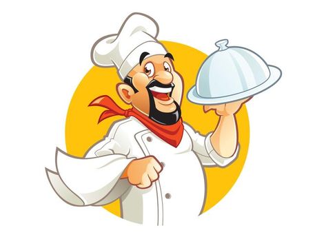 Cartoon smiling chef character Chef Pictures, Cartoon Chef, Pizza Chef, Chef Logo, Pizza Restaurant, Cafe Logo, Cartoons Png, Saturday Afternoon, Logo Food