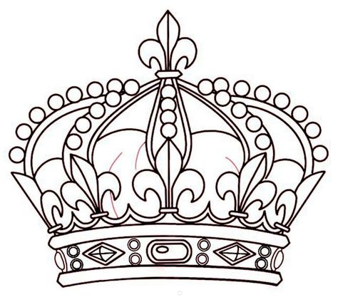 Queen Crown Tattoo Stencil, Kings Crown Drawing, Queen Crown Tattoo Design, Queen Crown Drawing, Diamond Crown Tattoo, King Crown Drawing, Queen Crown Tattoo, Ancient Persian Art, Crown Illustration