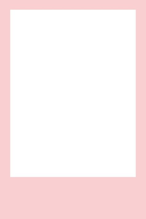 Pink Polaroid Frame, Polco Template, Picture Frame Template, Pink Picture Frames, Instax Frame, Polaroid Template, Picture Templates, Pink Frame, Polaroid Frame