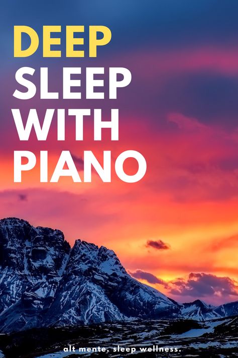 Falling Asleep Tips, Beautiful Piano, Relaxation Music, Relaxing Sounds, Sleep Studies, Going To Sleep, Sleep Tips, Sleep Health, Trouble Sleeping