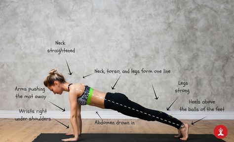 Plank Pose Yoga, Essential Yoga Poses, Isometric Exercises, Full Body Training, Gluteal Muscles, Plank Pose, Yoga Positions, Body Training, Pose Yoga