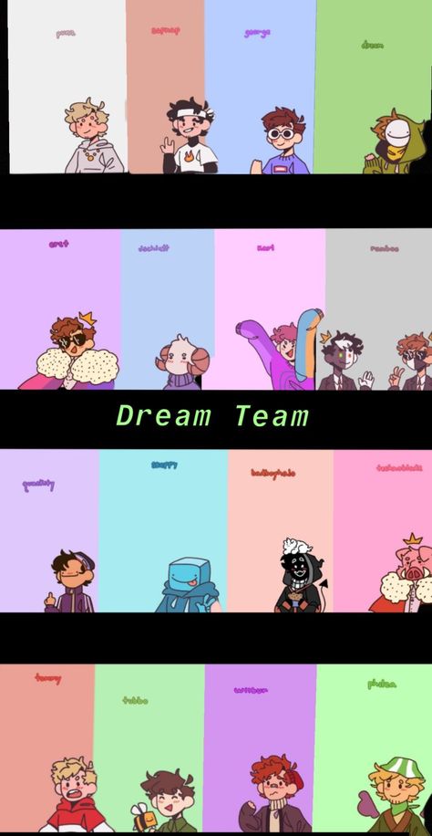 Dream Team Aesthetic, Tommyinit Wallpaper, Lmanburg Wallpaper, Dream Team Wallpaper, Tubbo Wallpaper, Ranboo Wallpaper, Mcyt Wallpaper, Dsmp Wallpaper, Minecraft People