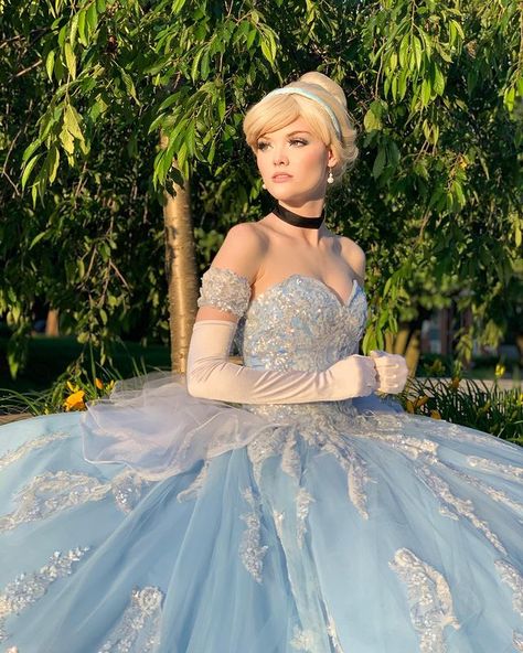 Cinderella Princess Dress, Cinderella Cosplay Dress, Cinderella Ballgown, Princess Shot, Disney Princess Dress, Cinderella Characters, Cinderella Cosplay, Disney Princess Cosplay, Egypt Fashion