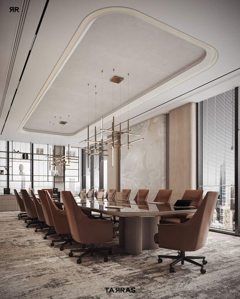 Luxurious Meeting Room Office, Minimal Conference Room Design, Conference Ceiling Design, Boardroom Ceiling Design, Meeting Room Luxury Design, Meeting Room Ceiling Design, Conference Room Ceiling Design, Luxury Meeting Room Design, Luxurious Meeting Room