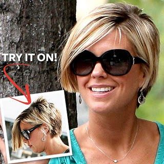 Kate Gosselin Hair, Candy Hairstyles, Asymmetrical Bob Hairstyles, Kate Gosselin, Popular Short Hairstyles, Asymmetrical Bob, Hair Styles 2014, Penteado Cabelo Curto, Trending Haircuts