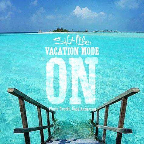 Vacation Mode ON!!!!!! #SaltLife Vacation Mode On Quotes, Vacation Mode Quotes Funny, Vacation Quotes Beach, Vacation Quotes Funny, Countdown Quotes, Family Vacation Quotes, Jamaica Trip, Life Timeline, Summer Beach Quotes