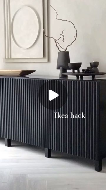 Ikea Besta Black, Ikea Entertainment Unit Hack, Ikea Besta Living Room Ideas, Brimnes Cabinet Hack, Besta Sideboard, Ikea Besta Hacks, Tv Stand Hack, Besta Hacks, Ikea Hack Besta