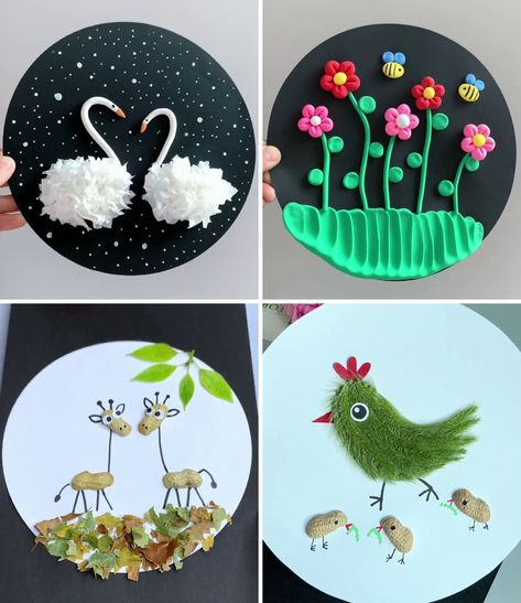 Children's Day Craft, Diy Best Out Of Waste, Recycled Material Art, Recycled Artwork, Paper Butterfly Crafts, Recycle Material, Waste Art, Craft From Waste Material, Recycled Crafts Kids