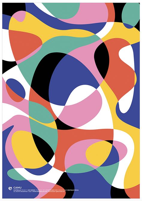 Colorful Poster, Contemporary Designs, Abstract Poster, All Poster, The Arts, Poster Making, Abstract Shapes, Original Prints, Art Art