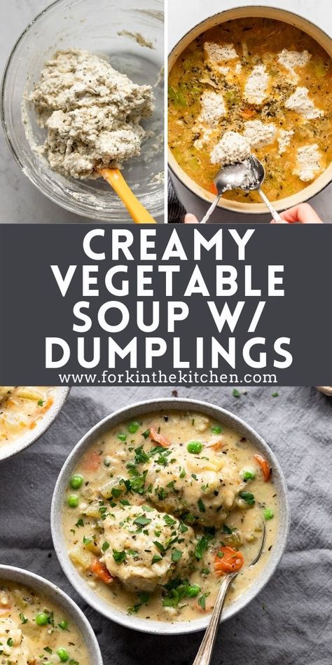 Vegetarian Dumpling Stew, Vegetables And Dumplings, Veggie Dumpling Soup, Vegetable Soup With Dumplings, Vegetarian Dumpling Soup, Fall Vegetable Soup, Vegetable Dumpling Soup, Filled Dumplings, Veggie Dumplings