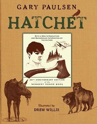 The 50 Best Books for 9- and 10-Year-Olds | Brightly Hatchet Book, Hatchet By Gary Paulsen, Hatchet Gary Paulsen, Guys Read, 100 Book, Book Drawing, Novel Studies, Books For Boys, Chapter Books