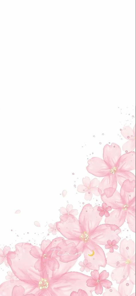 Pastel Pink Wallpaper Iphone, Flowery Background, Baby Pink Wallpaper Iphone, Pastel Pink Wallpaper, Wallpapers Ideas, Pink And White Background, White Background Wallpaper, Cute Pink Background, Pink Flowers Wallpaper