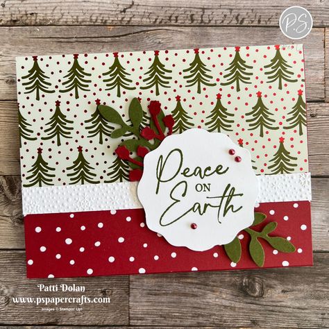 Stampin Up Iconic Celebrations Dsp, Stampinup Christmas Cards, Cardstock Projects, Cricut Christmas Cards, Handcrafted Christmas Cards, Christmas Classics, Stamped Christmas Cards, Quilling Christmas, Simple Christmas Cards