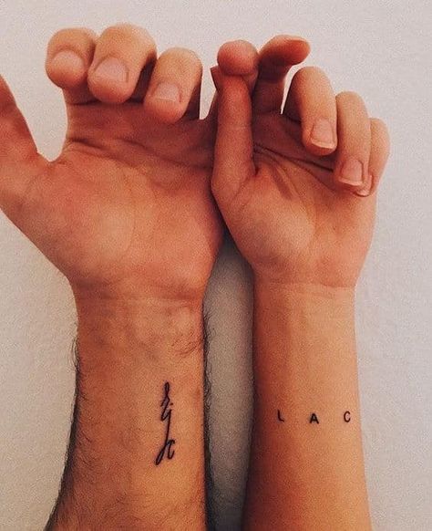 What Kind Of Tattoo Suits You? Results: Get a tiny tattoo so the pain is terrible & you aren’t overwhelmed. Initial Tattoo Ideas, Kids Initial Tattoos, Initials Tattoo, Diy Tattoo Permanent, Easy Tattoo, Tattoo Diy, Tattoo Wrist, Omerta Tattoo, Initial Tattoo