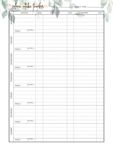 Calorie Counting Chart, Calorie Chart, Tracker Free, Calorie Tracker, Fitness Planner Printable, Food Tracker, Printable Workouts, Workout Log, Calorie Counter