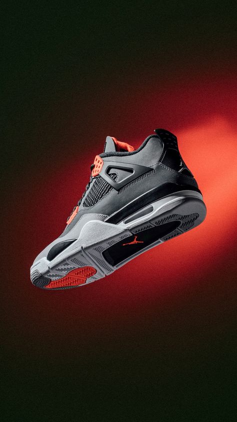 Jordan 4 Shoes Wallpaper, Jordan 4 Wallpaper Iphone, Air Jordan 4 Wallpaper, Jordan 4 Wallpaper, Jordan 4 Collection, Air Jordan 4 Retro Infrared, Retro Air Jordans, Nike Tn Shoes, Jordan 4 Retro Infrared