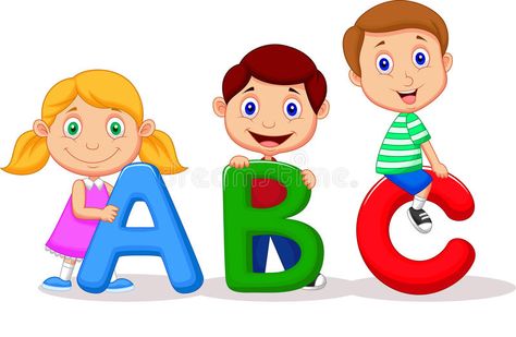 Children cartoon with ABC alphabet. Illustration of Children cartoon with ABC al #Sponsored , #affiliate, #Ad, #cartoon, #al, #Illustration, #Children Abc Cartoon, Deer Cartoon, Eid Stickers, School Cartoon, Alphabet Images, Children Cartoon, Alphabet Wallpaper, Abc For Kids, Abc Alphabet