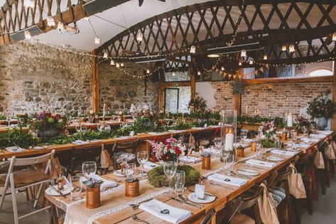 Lime Park Cottages wedding with a Claire Pettibone wedding gown // www.onefaday.com Wedding Venues Northern Ireland, Floral Print Wedding Dress, Ireland Wedding Venues, Painterly Prints, Cottage Wedding, Claire Pettibone, Historic Wedding, Ireland Wedding, Rustic Wedding Venues