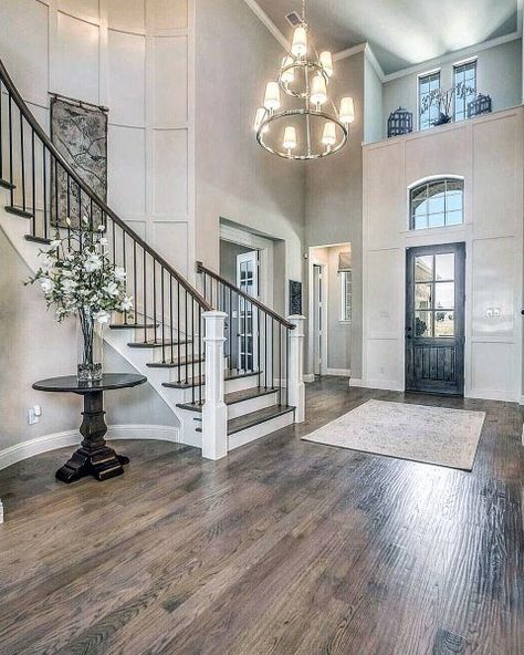 Top 80 Best Foyer Ideas - Unique Home Entryway Designs Foyer Ideas Entryway Stairs, Entryway Designs, Foyer With Stairs, Foyer Wall Decor, Bar Restaurant Design, Foyer Ideas Entryway, Open Foyer, Architecture Restaurant, Foyer Staircase