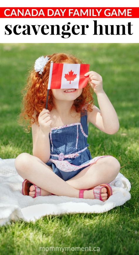 Canada Day Family Game -- A Canada Day Scavenger Hunt is a great way for everyone to participate in a game and enjoy the holiday. Be sure to have a list of items for each person, and make sure all items are hidden before guests arrive! Canada Day Decorations, Canada Day Activities, Canada For Kids, Diy Party Themes, Canada Day Fireworks, Canada Party, Canada Day Crafts, Canada Day Party, Food Bbq