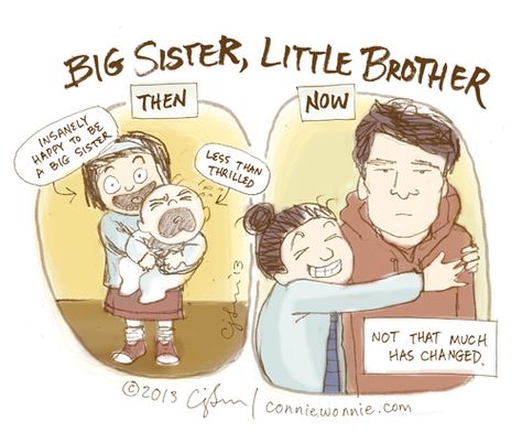 Connie to the Wonnie: Big Sister, Little Brother Younger Brother Quotes, Sis Quotes, Brother Sister Quotes Funny, Bored Quotes, Big Sister Little Brother, Rakhi Wishes, Little Brother Quotes, Siblings Funny Quotes, Big Brother Quotes