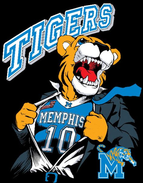 the memphis tigers Memphis Tigers Football, Memphis Basketball, Bluff City, Hip Hop Classics, Memphis Tigers, Basketball Art, Ncaa Basketball, Memphis Tennessee, Tiger Art