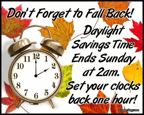 Fall Back Daylight Savings Time Clock With Moving Hands Glitter Graphic, Greeting, Comment, Meme or GIF Daylight Savings Time Quotes, Time Changes Quotes, Daylight Savings Fall Back, Fall Back Time Change, Fall Back Time, Clocks Fall Back, Daylight Saving Time Ends, Clocks Go Back, Ending Quotes