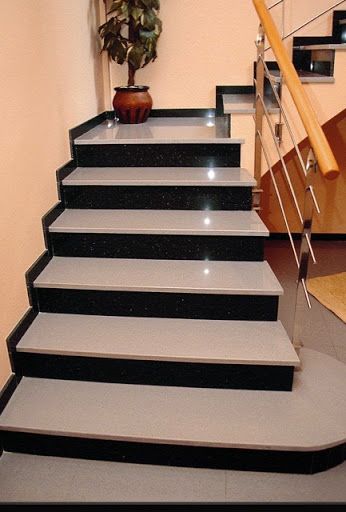 Unique Granite Staircase Design Ideas That Will Stop You In Your Tracks - Engineering Discoveries Stairs Tiles Design, درج السلم, Wedding Outside, Staircase Design Modern, Staircase Railing Design, Stairs Design Interior, Stair Railing Design, Small House Elevation Design, Stairway Design