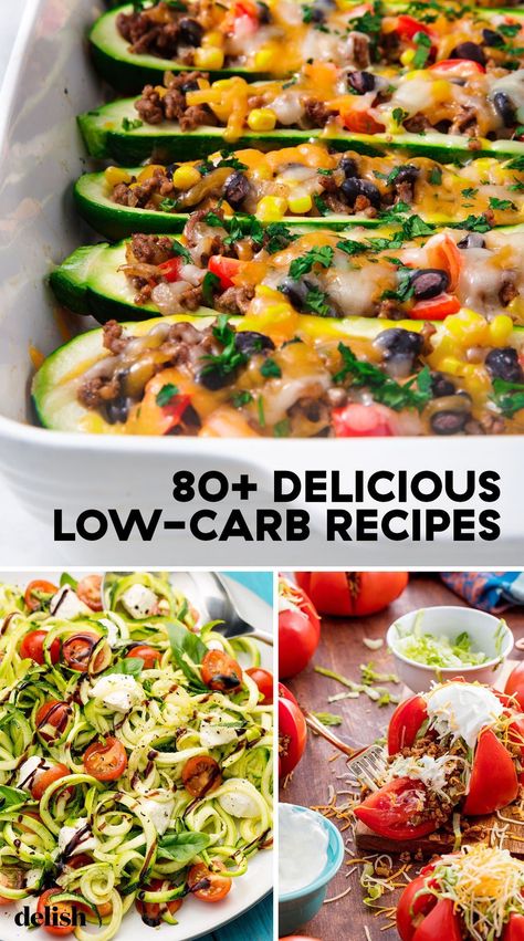 80+ Easy Low Carb Recipes - Best Low Carb Meal Ideas Low Carb Jello Recipes, Menu Sarapan Sehat, Healthy Low Carb Snacks, Keto Easy, Stewie Griffin, Cucumber Diet, Delicious Low Carb Recipes, Low Carb Meal Prep, Carb Alternatives