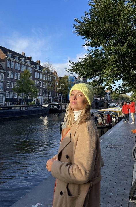 Luxembourg Instagram Spots, Tourist Poses Travel, Amsterdam Photoshoot Ideas, Amsterdam Ig Pics, Copenhagen Instagram Pictures, Amsterdam Photo Ideas Winter, Amsterdam Inspo Pics, Amsterdam Fashion Winter, Copenhagen Photo Ideas