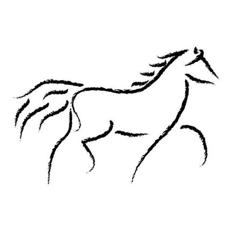 500x500 9003 best Drawing and Art images Drawings, Painting Easy Horse Drawing, Horse Doodle, Horse Outline, Horse Clip Art, Horse Stencil, Horse Tattoo Design, Horse Sketch, Running Horse, Horse Tattoo