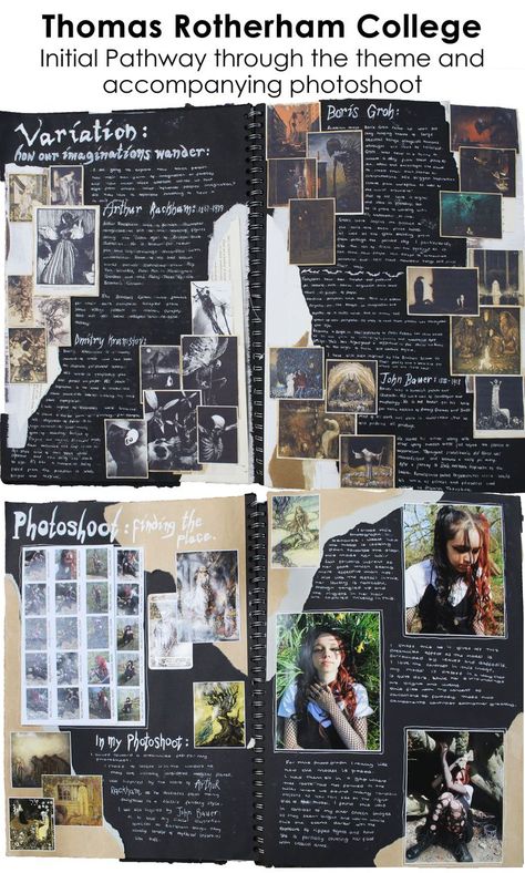 Photography Page Layout, Art Book Layout, Gcse Sketchbook Ideas, A Level Art Themes, Sketchbook Presentation, Gcse Sketchbook, Photography Layout, Black Sketchbook, Sketch Photography