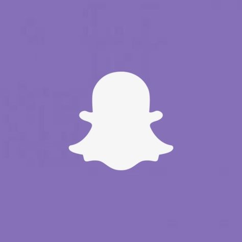 Snapchat App Icon Purple, Purple Homescreen Icons, Purple Snap Icon, Tangled App Icons, Phone Themes Purple, Purple Snapchat Icon, Snapchat Purple, Purple Snapchat, Chrome Icon