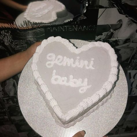 It’s Gemini SZN baby ♊️🤍 swipe to see some of our Gemini muses #blingz Shaped Birthday Cake, Heart Shaped Birthday Cake, Elizabeth Young, Heart Birthday Cake, White Birthday Cakes, Gemini Birthday, Baby Heart, Heart Shaped Cakes, Gemini Sign